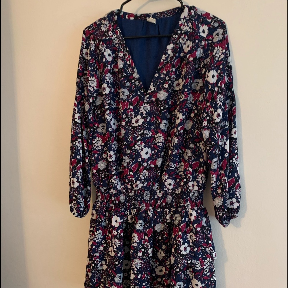 The Gap drop waist mini dress